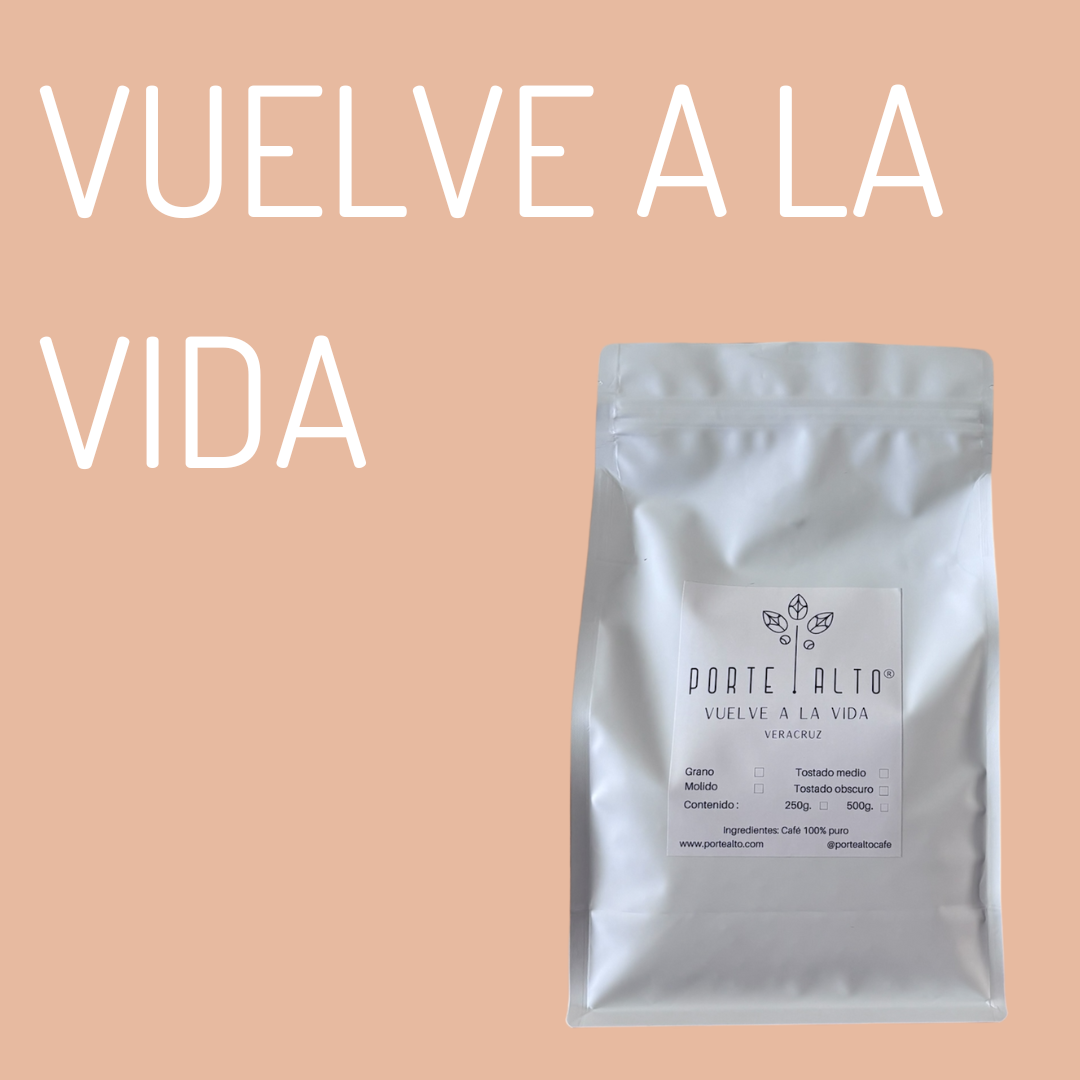 Café Vuelve a la Vida, Veracruzano con notas frutales y florales.