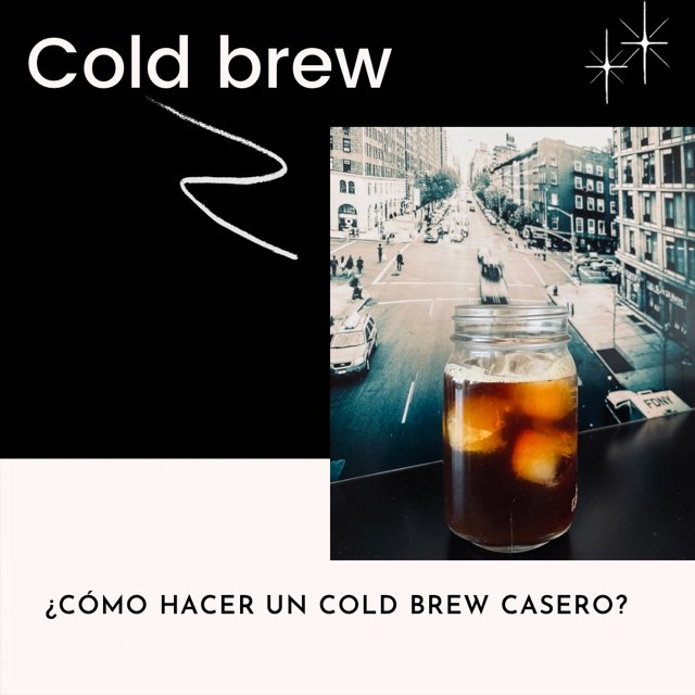Porte Alto te comparte los pasos a seguir para elaborar un Cold Brew o infusión de café frío.