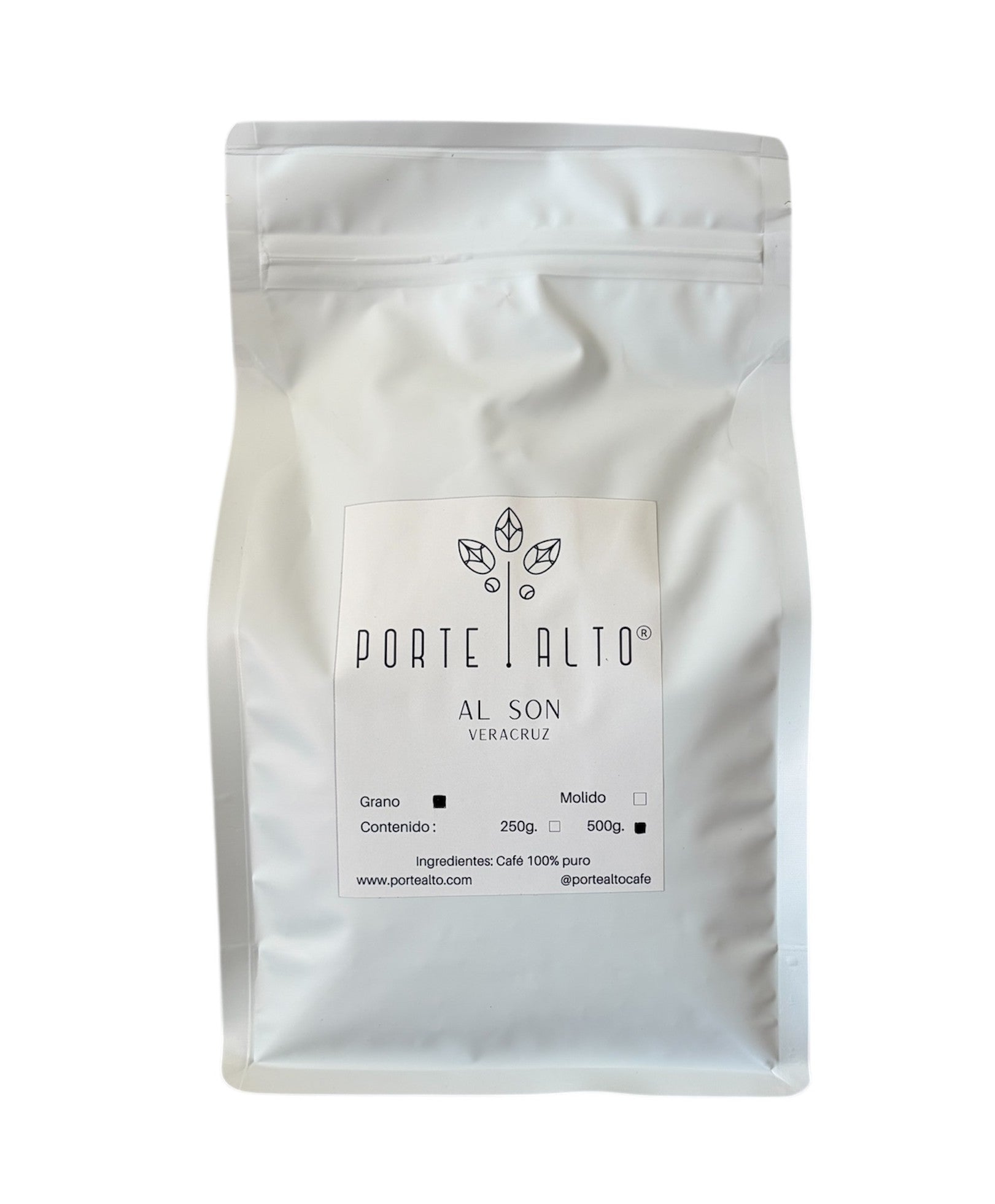 Café de Veracruz Al Son 500g tostado medio. Venta al mayoreo en todo México y en la tienda online para su casa u oficina